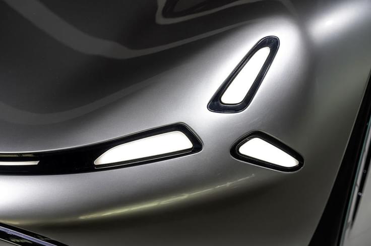 Mercedes-Benz Vision AMG concept headlamp Mercedes-Benz Vision AMG concept headlamp